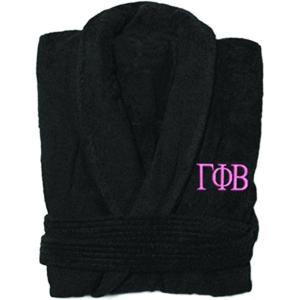 Gamma Phi Beta Greek Letter Bathrobe