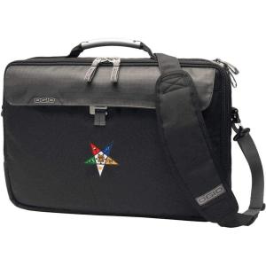 Greekgear OES Order Of Eastern Star Pursuit Messenger Bag(Black)