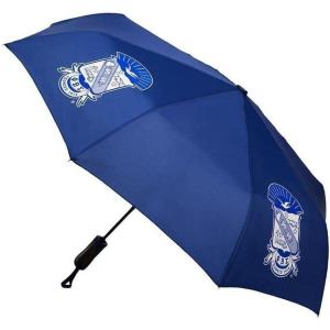 Greekgear Phi Beta Sigma Folding Hurricane Umbrella Royal Blue