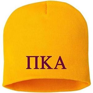 Greekgear Pi Kappa Alpha Pike 8 Inch Beanie Gold