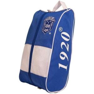 Greekgear Zeta Phi Beta Shoe Bag – Royal Blue Mesh, Drawstring Closure