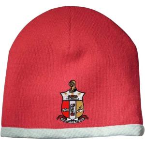 Kappa Alpha Psi Crest – Shield Knit Beanie(Red)