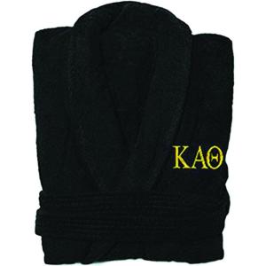 Kappa Alpha Theta Greek Letter Bathrobe