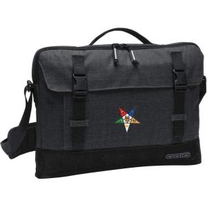 OES Order Of Eastern Star Apex 15 Slim Case Messenger Bag(Black)