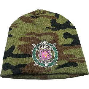 Omega Psi Phi Camo Beanie Cap Camo