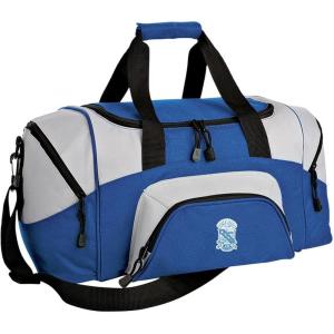 Phi Beta Sigma Colorblock Duffel Bag Royal/Grey One Size