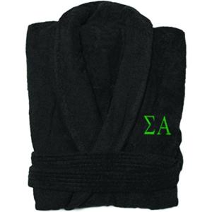 Sigma Alpha Greek Letter Bathrobe
