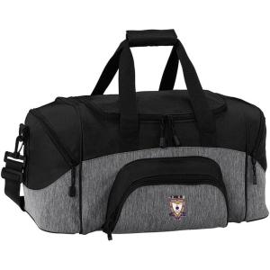 Sigma Alpha Mu Colorblock Duffel Bag Black/Grey