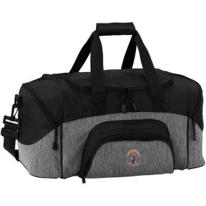 Sigma Pi Colorblock Duffel Bag Black/Grey