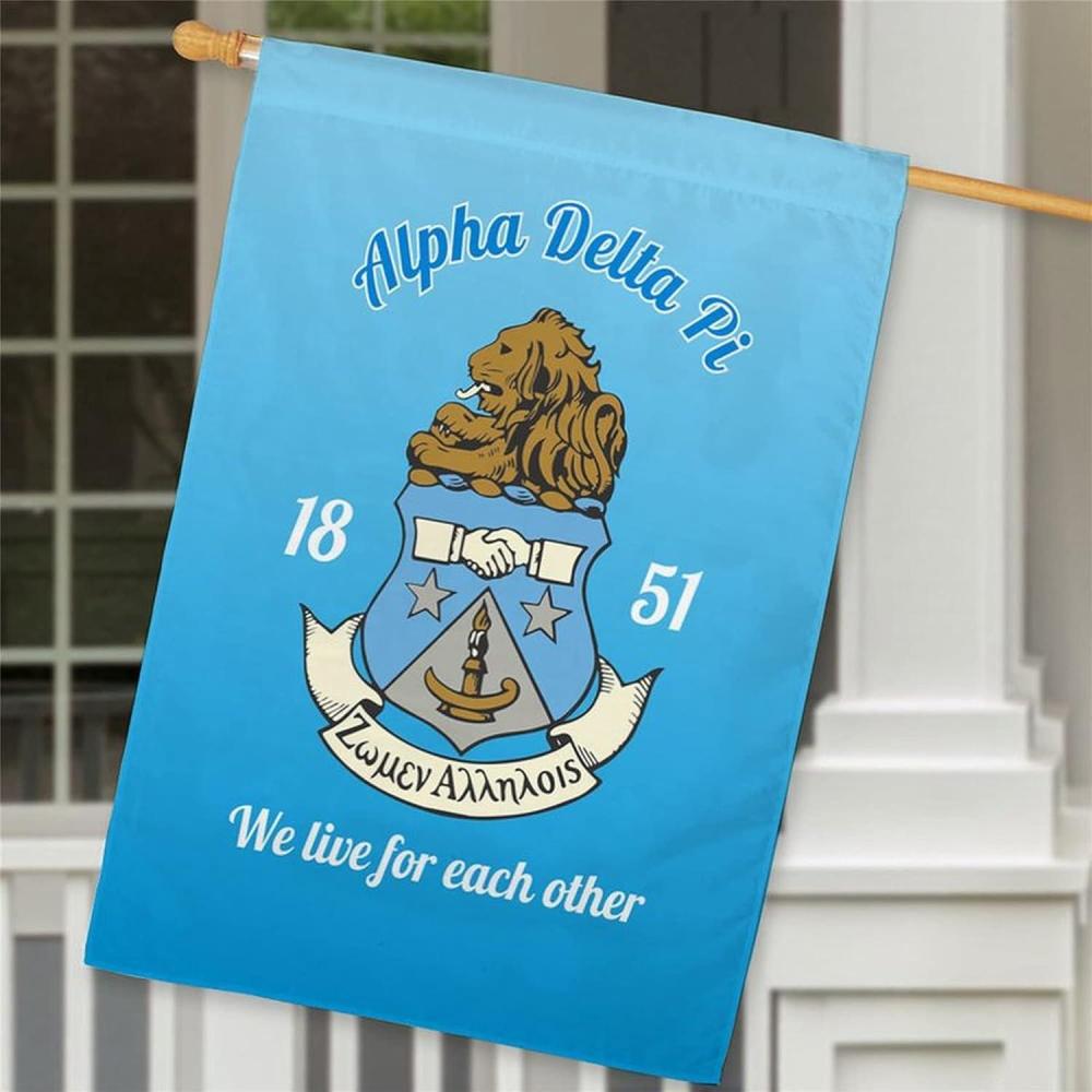 imageAlpha Delta Pi House Flag