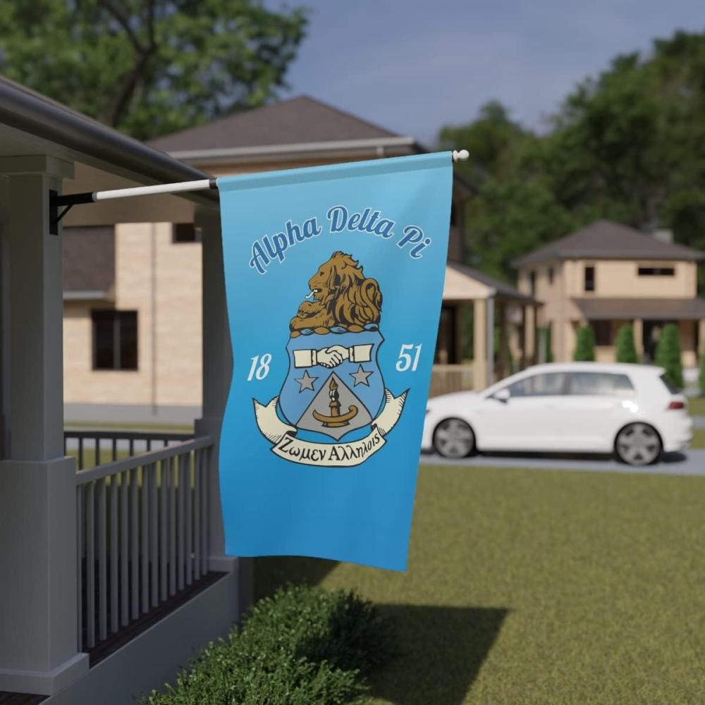 imageAlpha Delta Pi House Flag Banner