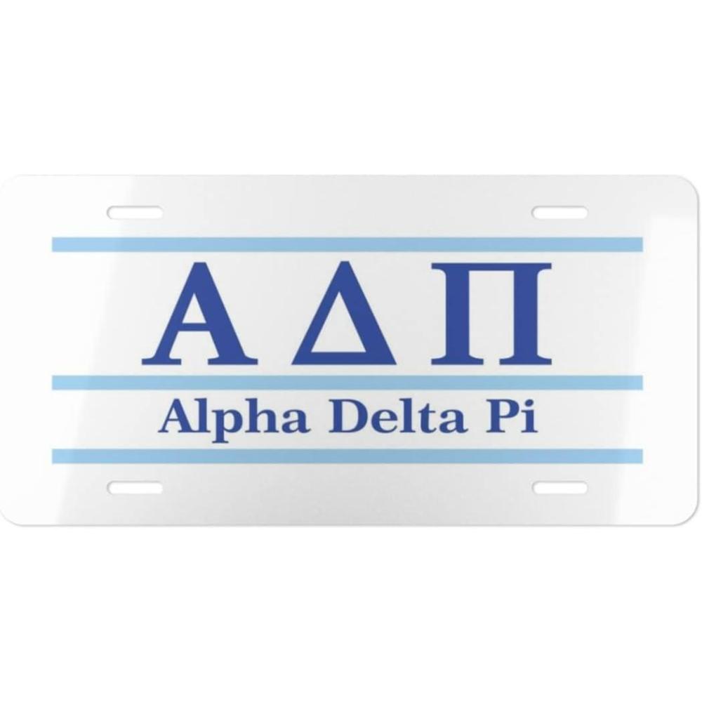 imageAlpha Delta Pi Lettered Lines License Covers