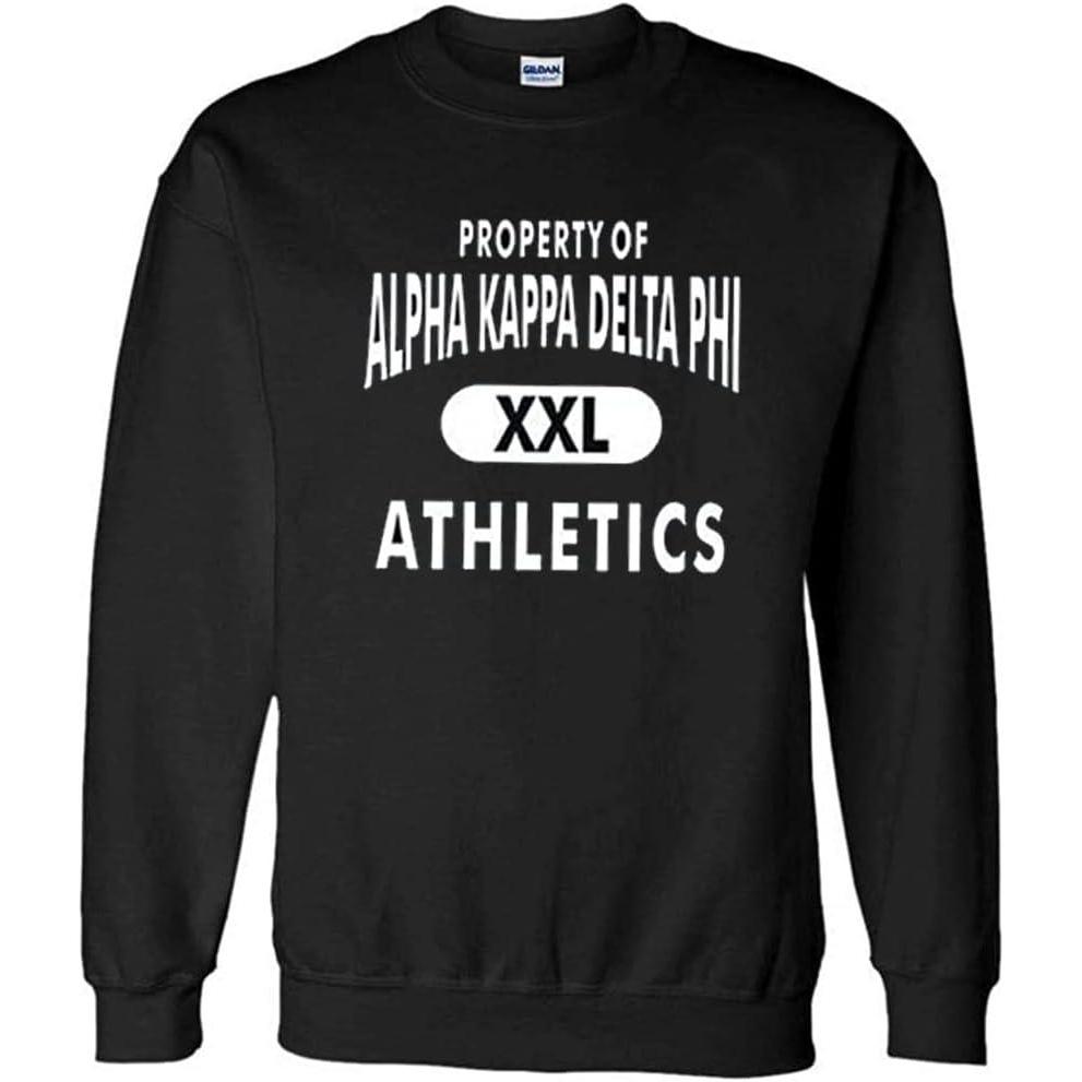 imageAlpha Kappa Delta Phi Athletics Crewneck SweatshirtBlack
