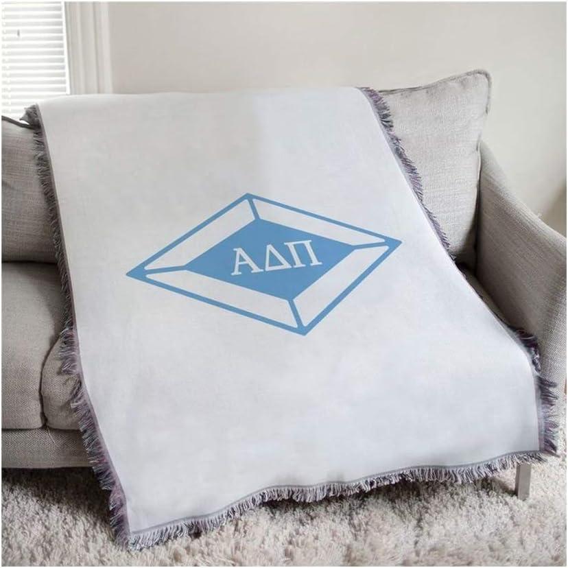 imageGreekgear Alpha Delta Pi Diamond Afghan Blanket Throw