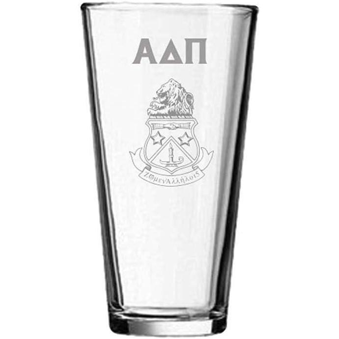 imageGreekgear Alpha Delta Pi Mixing Glass Transparent