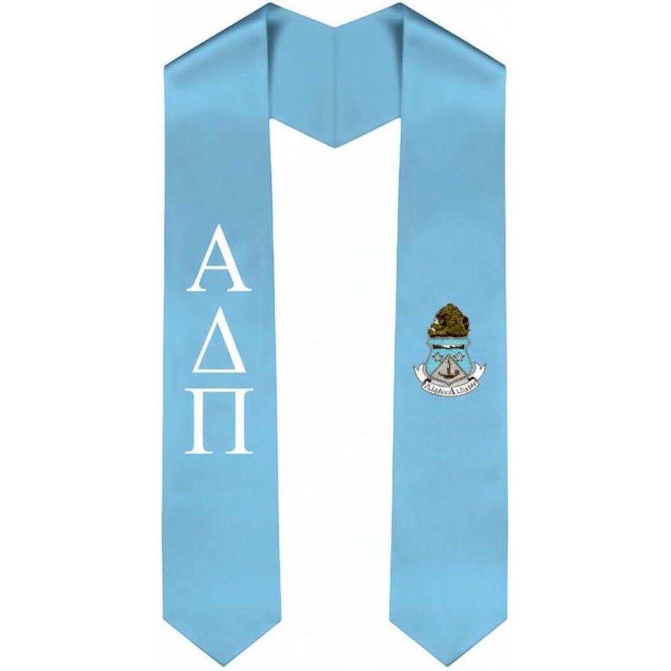 imageGreekgear Alpha Delta Pi World Famous EZ StoleLight Blue