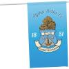 Alpha Delta Pi House Flag Banner