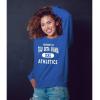 Alpha Kappa Delta Phi Athletics Crewneck Sweatshirt(Royal Blue)