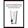 Greekgear Alpha Delta Pi Mixing Glass Transparent