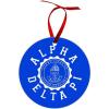 Alpha Delta Pi Shield Christmas Ornaments