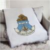 Greekgear Alpha Delta Pi Full Color Crest Afghan Blanket Throw