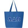 Greekgear Alpha Delta Pi Jumbo Canvas Tote