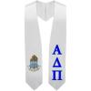 Greekgear Alpha Delta Pi Super Crest – Shield Graduation Stole
