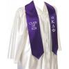 Greekgear alpha Kappa Delta Phi Embroidered Graduation Sash Stole
