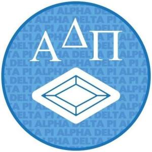 Alpha Delta Pi Mascot Round Decals