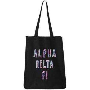 Greekgear Alpha Delta Pi Jumbo All In Tote Bag
