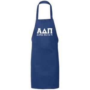 Greekgear Alpha Delta Pi Large Apron Royal Blue