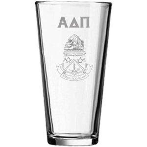Greekgear Alpha Delta Pi Mixing Glass Transparent