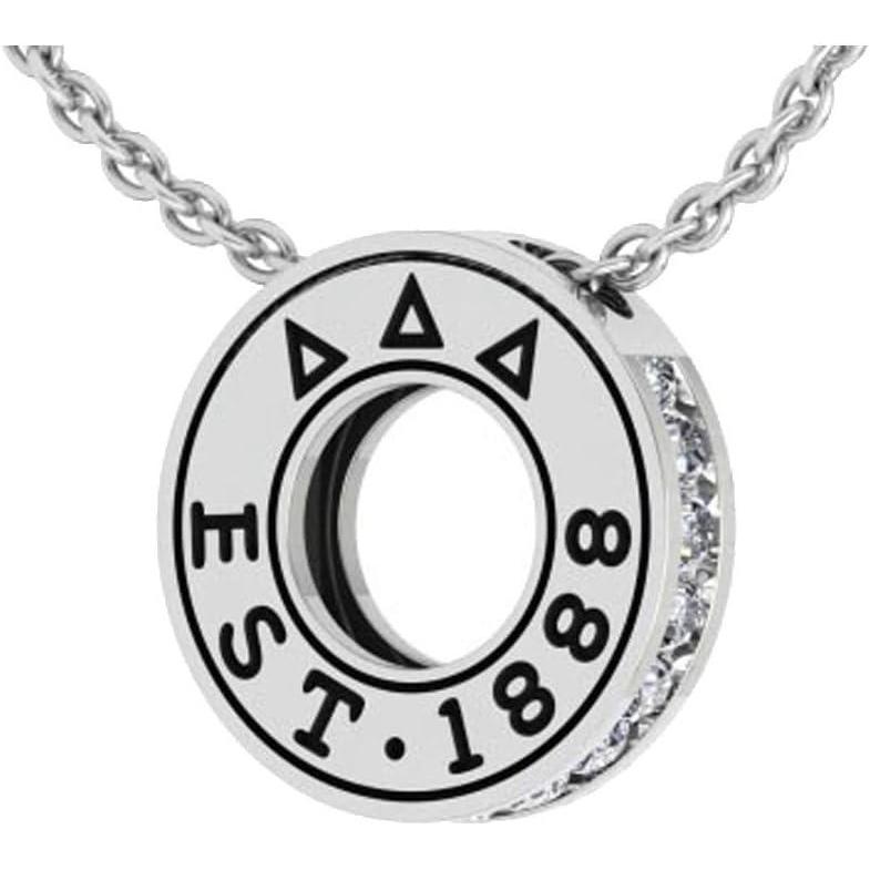 imageGreekgear Delta Delta Delta Circle Established Charm Necklace