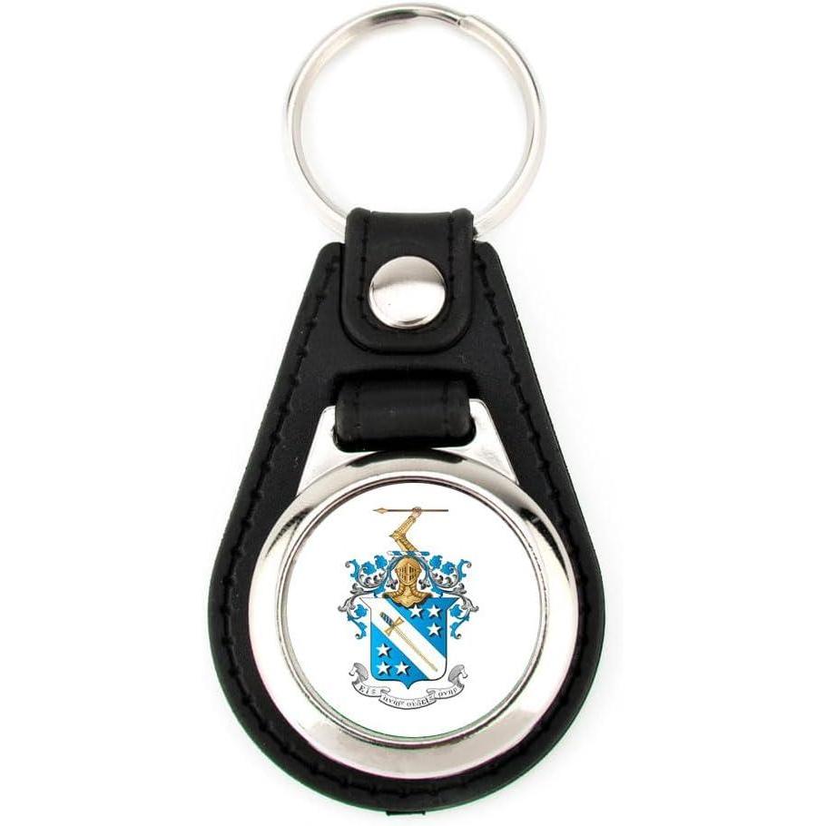 imageGreekgear Phi Delta Theta Leatherette Teardrop Key Chain