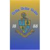 Delta Delta Delta House Flag Banner