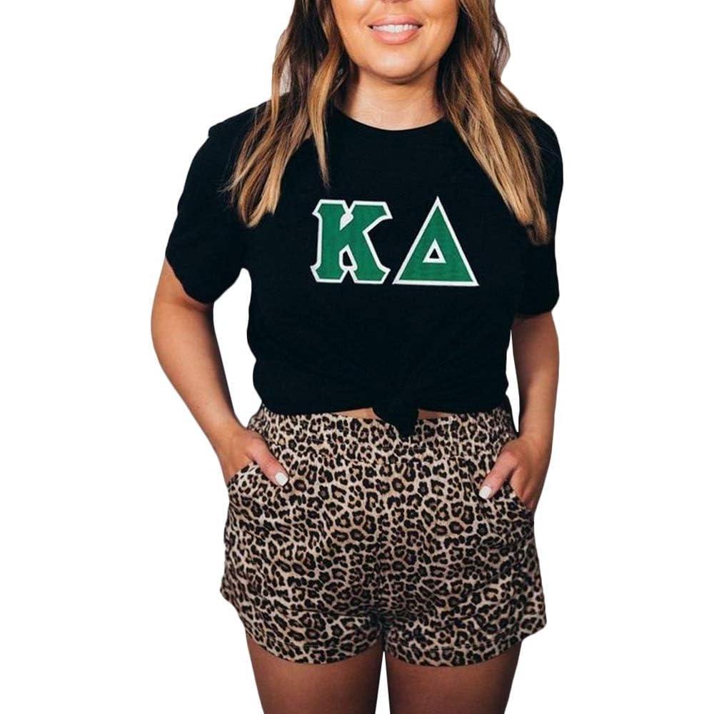 imageGreekgear Kappa Delta Lettered TeeBlack