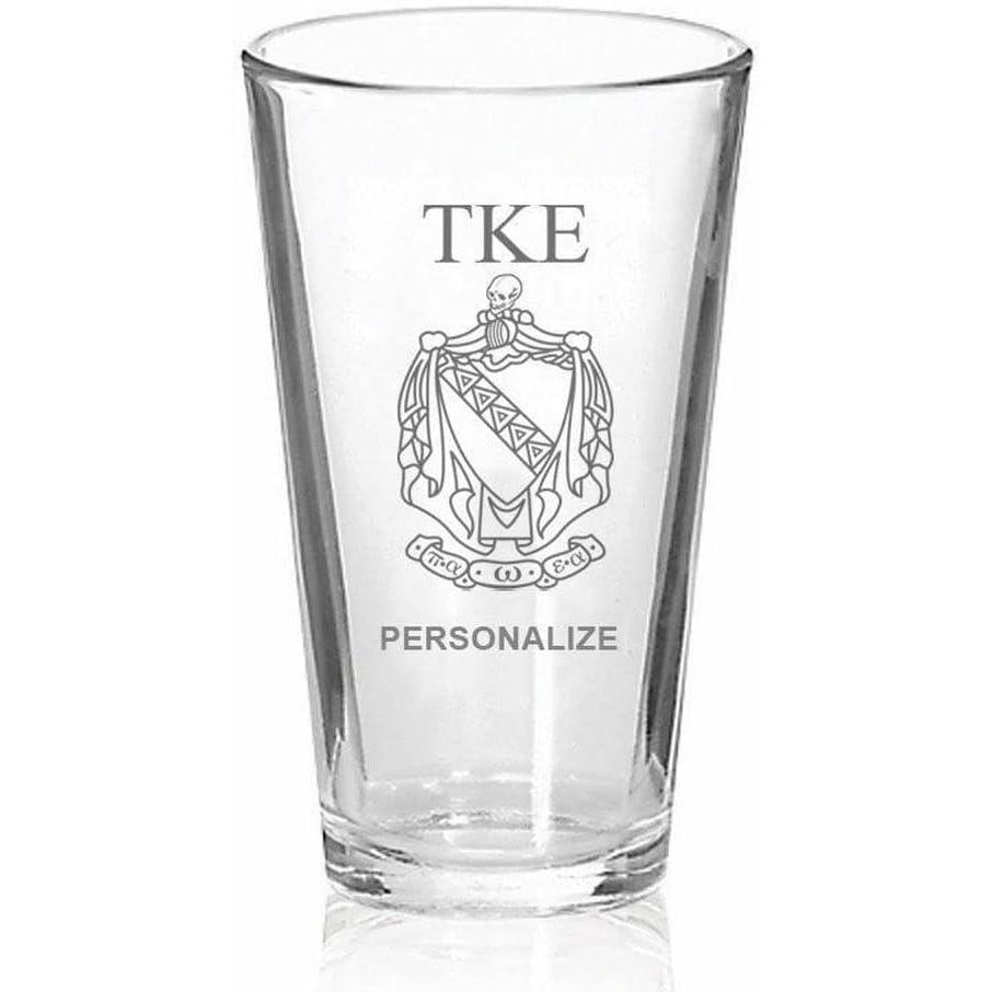 imageGreekgear Tau Kappa Epsilon TKE Mixing Glass Transparent