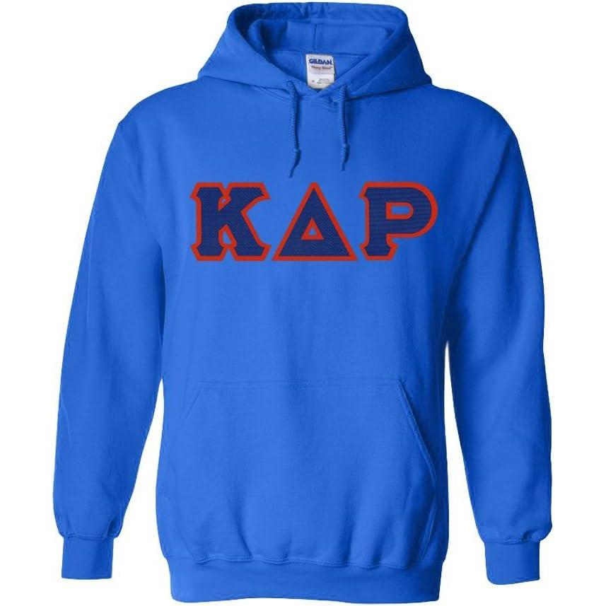 imageKappa Delta Rho Lettered Hooded SweatshirtRoyal Blue