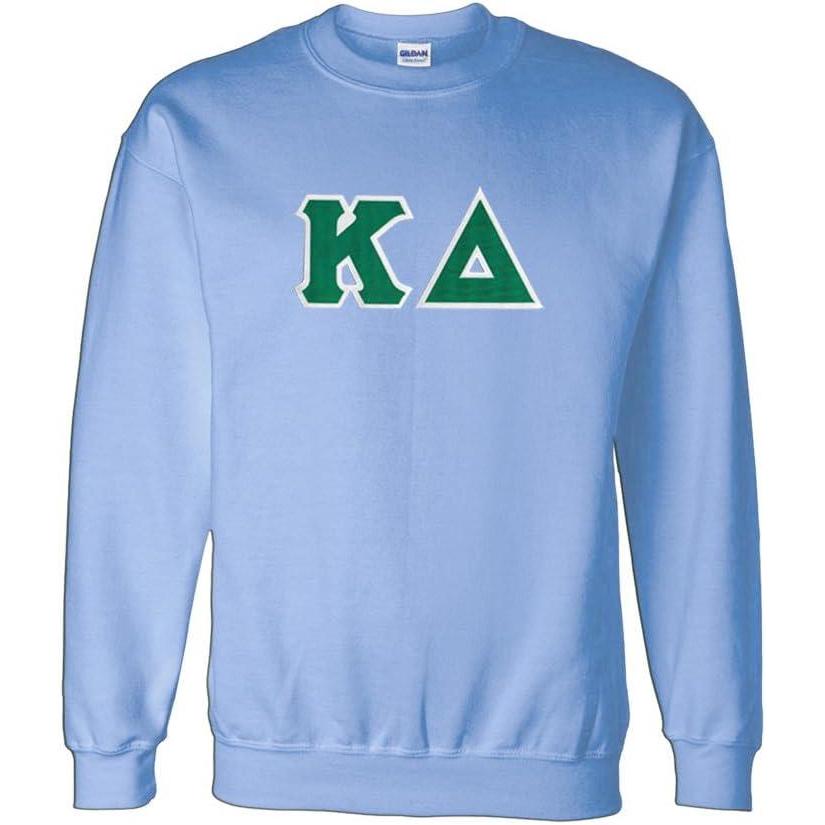 imageWomens Kappa Delta Sorority Lettered Crew Neck SweatshirtLight Blue