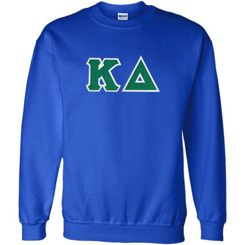 imageWomens Kappa Delta Sorority Lettered Crew Neck SweatshirtRoyal Blue
