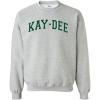 Kappa Delta Nickname College Crew(Light Grey)