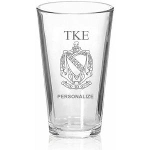 Greekgear Tau Kappa Epsilon TKE Mixing Glass Transparent