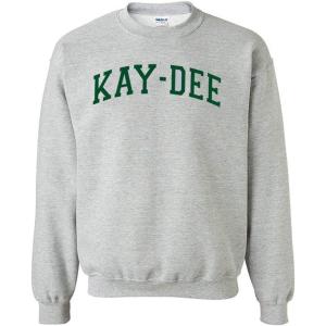 Kappa Delta Nickname College Crew(Light Grey)