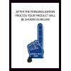 Greekgear Custom Foam Finger! Great for Bachelor & Bachelorette Parties, Athletics, Local Sport Events, Games, Parties and more – No Minimums Pink(Blue with White Imprint)