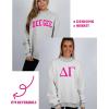 Greekgear Delta Gamma Reversible Varsity Mockneck Sweatshirt