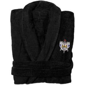 Greekgear Sigma Gamma Rho Bathrobe(2. Black)