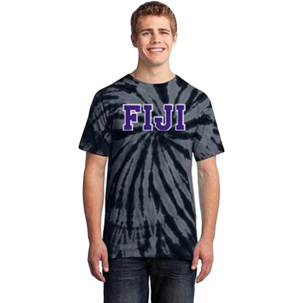 imageFiji Essential TieDye Lettered TeeBlack