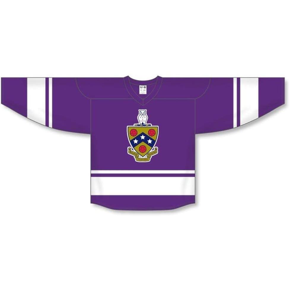 imageFiji Fraternity League Hockey JerseyPurpleWhite