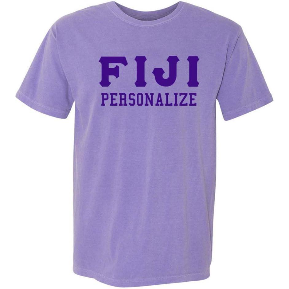 imageFiji Greek Heavyweight TShirtViolet