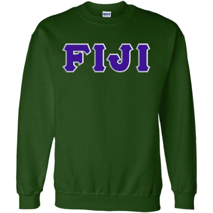 imageFiji Lettered CrewneckForest Green